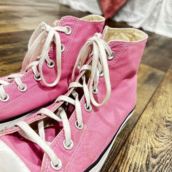 PINK/ purple PLATFORM Converse - perfect condition - Picture 5 of 5